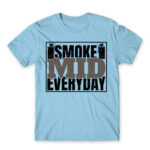 Smoke mid everyday Sky Blue Men's Tee