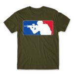 Soldier Logo Army Men's T-shirt for Soldier, Work