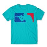 Soldier Logo Atoll Blue Men's Tee for Soldier, Work