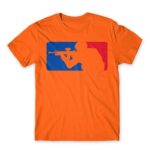 Soldier Logo Orange Men's Tee for Soldier, Work