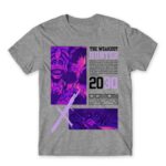 Solo Leveling 2030 Grey Melange Men's Tee for Anime, Solo Leveling