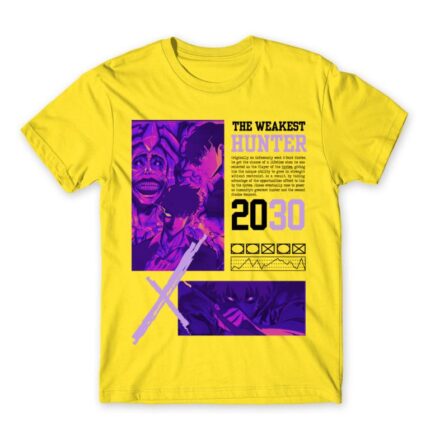 Solo Leveling 2030 Lemon Men's Tee for Anime, Solo Leveling