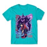 Solo Leveling Graffiti Atoll Blue Men's T-shirt for Anime, Solo Leveling