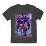 Solo Leveling Graffiti Dark Grey Men's T-shirt for Anime, Solo Leveling