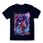 Solo Leveling Graffiti Navy Men's Tee for Anime, Solo Leveling