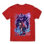 Solo Leveling Graffiti Red Men's Tee for Anime, Solo Leveling