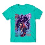 Solo Leveling Graffiti Turquoise Men's T-shirt for Anime, Solo Leveling