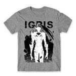 Solo Leveling – Igris Grey Melange Men's Tee for Anime, Solo Leveling