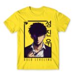 Solo Leveling – Jinwoo Lemon Men's T-shirt for Anime, Solo Leveling