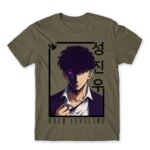 Solo Leveling – Jinwoo Zinc Men's Tee for Anime, Solo Leveling