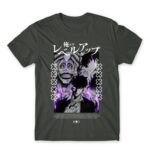 Solo Leveling Manga Dark Grey Men's T-shirt for Anime, Solo Leveling
