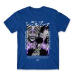 Solo Leveling Manga Royal Blue Men's Tee for Anime, Solo Leveling
