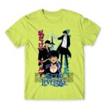 Solo Leveling Neon Apple Green Men's T-shirt for Anime, Solo Leveling