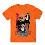 Solo Leveling Neon Orange Men's Tee for Anime, Solo Leveling