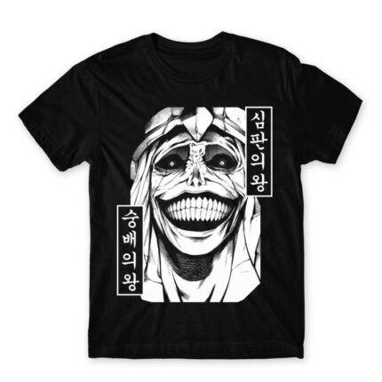 Solo Leveling – Smiling god Black Men's T-shirt for Anime, Solo Leveling