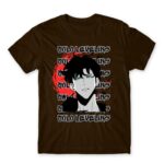 Solo Leveling Splash Chocolate Men's T-shirt for Anime, Solo Leveling