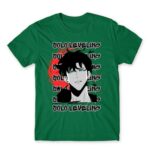 Solo Leveling Splash Kelly Green Men's T-shirt for Anime, Solo Leveling