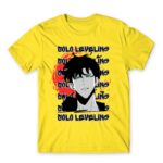 Solo Leveling Splash Lemon Men's T-shirt for Anime, Solo Leveling