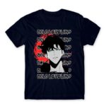 Solo Leveling Splash Navy Men's Tee for Anime, Solo Leveling