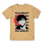 Solo Leveling Splash Sand Men's T-shirt for Anime, Solo Leveling
