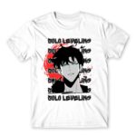 Solo Leveling Splash White Men's T-shirt for Anime, Solo Leveling