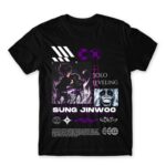 Solo Leveling – Strongest Hunter Black Men's Tee for Anime, Solo Leveling
