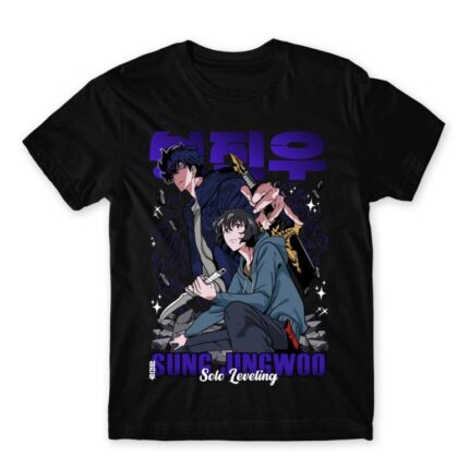Solo Leveling – Sung Black Men's Tee for Anime, Solo Leveling