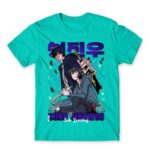 Solo Leveling – Sung Turquoise Men's T-shirt for Anime, Solo Leveling