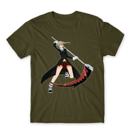 Soul Eater – Maka Albarn Army Men's Tee for Anime, Soul Eater