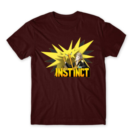 Spark Burgundy Men's T-shirt for Anime, Pokemon