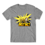 Spark Grey Melange Men's T-shirt for Anime, Pokemon