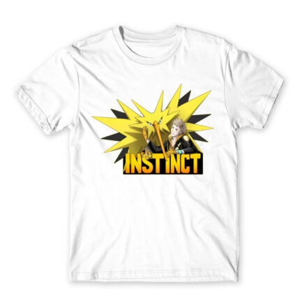 Spark White Men's T-shirt for Anime, Pokemon