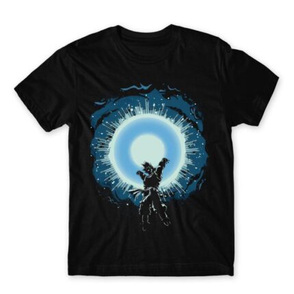 Spirit ball Black Men's T-shirt for Anime, Dragon Ball