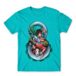 Spirited away – Chihiro & Haku Atoll Blue Men's T-shirt for Anime, Spirited Away