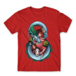 Spirited away – Chihiro & Haku Red Men's Tee for Anime, Spirited Away