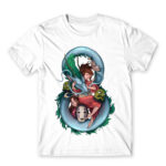 Spirited away – Chihiro & Haku White Men's Tee for Anime, Spirited Away