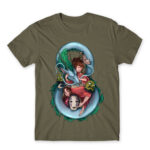 Spirited away – Chihiro & Haku Zinc Men's Tee for Anime, Spirited Away