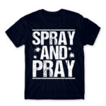 Spray and pray Navy Men's Tee