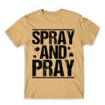 Spray and pray Sand Men's T-shirt