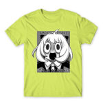 SPY X FAMILY Anya MEME Apple Green Men's T-shirt for Anime, Spy X Family
