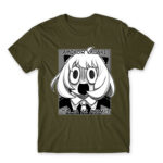 SPY X FAMILY Anya MEME Army Men's T-shirt for Anime, Spy X Family