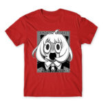 SPY X FAMILY Anya MEME Red Men's Tee for Anime, Spy X Family