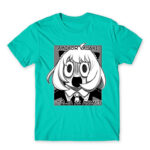SPY X FAMILY Anya MEME Turquoise Men's Tee for Anime, Spy X Family