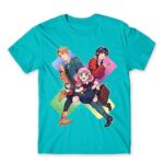 Spy X Family – Kawaii Atoll Blue Men's Tee for Anime, Spy X Family