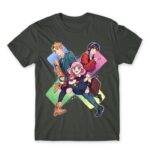 Spy X Family – Kawaii Dark Grey Men's Tee for Anime, Spy X Family