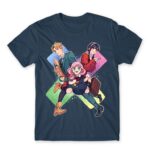 Spy X Family – Kawaii Denim Men's T-shirt for Anime, Spy X Family