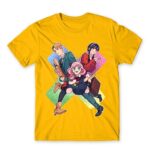 Spy X Family – Kawaii Gold Men's Tee for Anime, Spy X Family