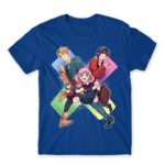 Spy X Family – Kawaii Royal Blue Men's Tee for Anime, Spy X Family