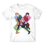 Spy X Family – Kawaii White Men's Tee for Anime, Spy X Family