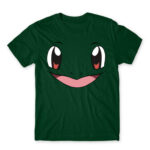 Squirtle face Bottle Green Men's T-shirt for Anime, Pokemon